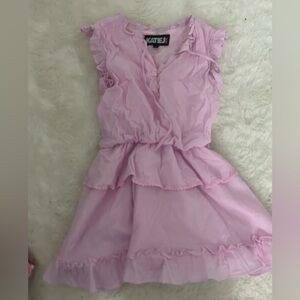 Pink Ruffled KATIEJ dress